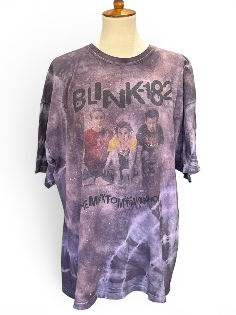 Blink 182 Purple Tie-Dye Band Tee #448